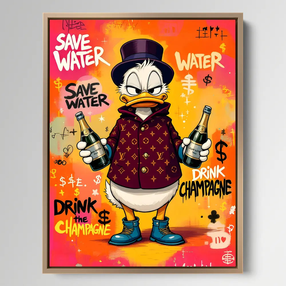 Save Water Drink Champagne