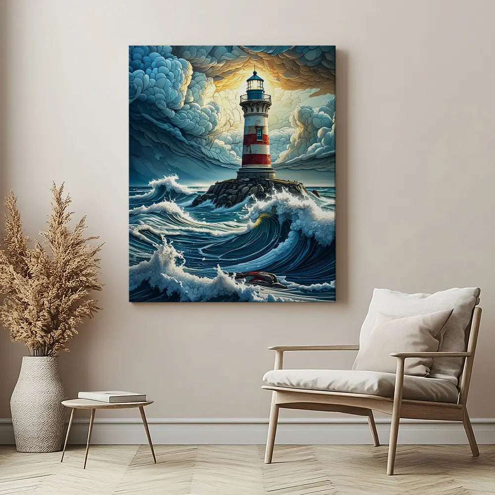 Lighthouse Ocean