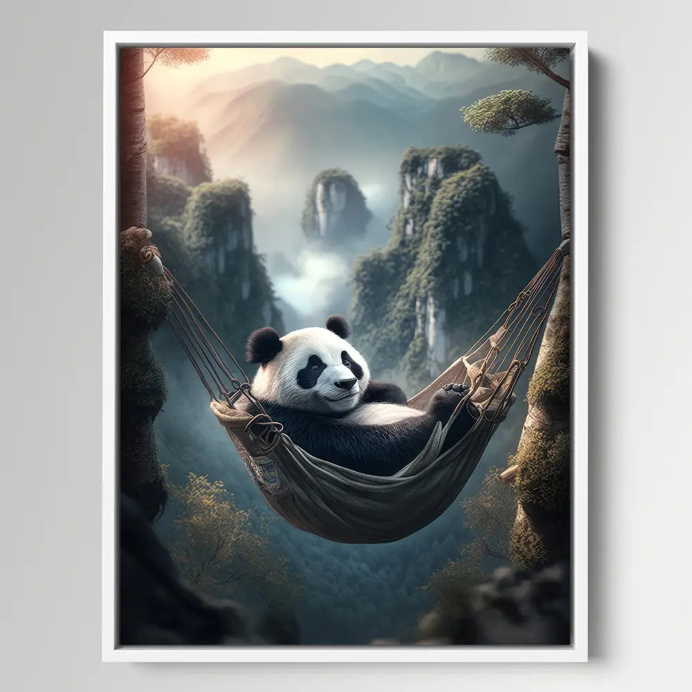 Chilling Panda Hammock